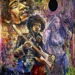 Purple Haze - framed